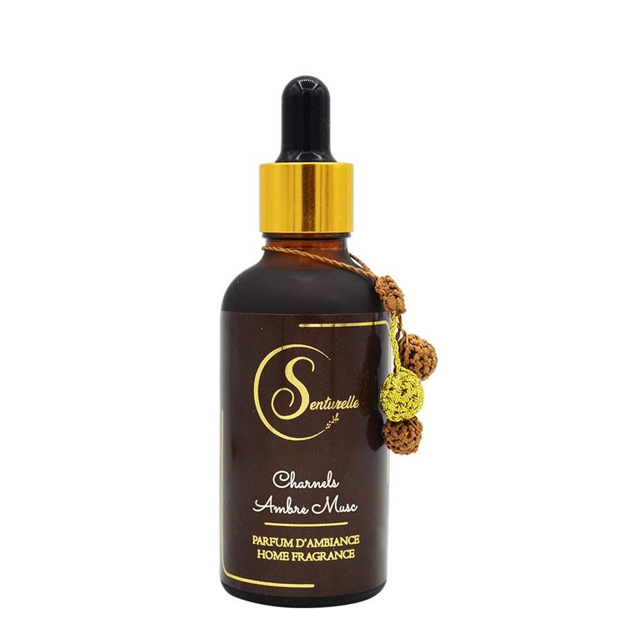 Parfum d’ambiance – Ambre musc charnel
